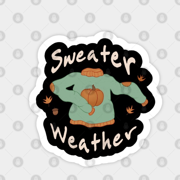 Sweater Weather Sticker by eeriecat